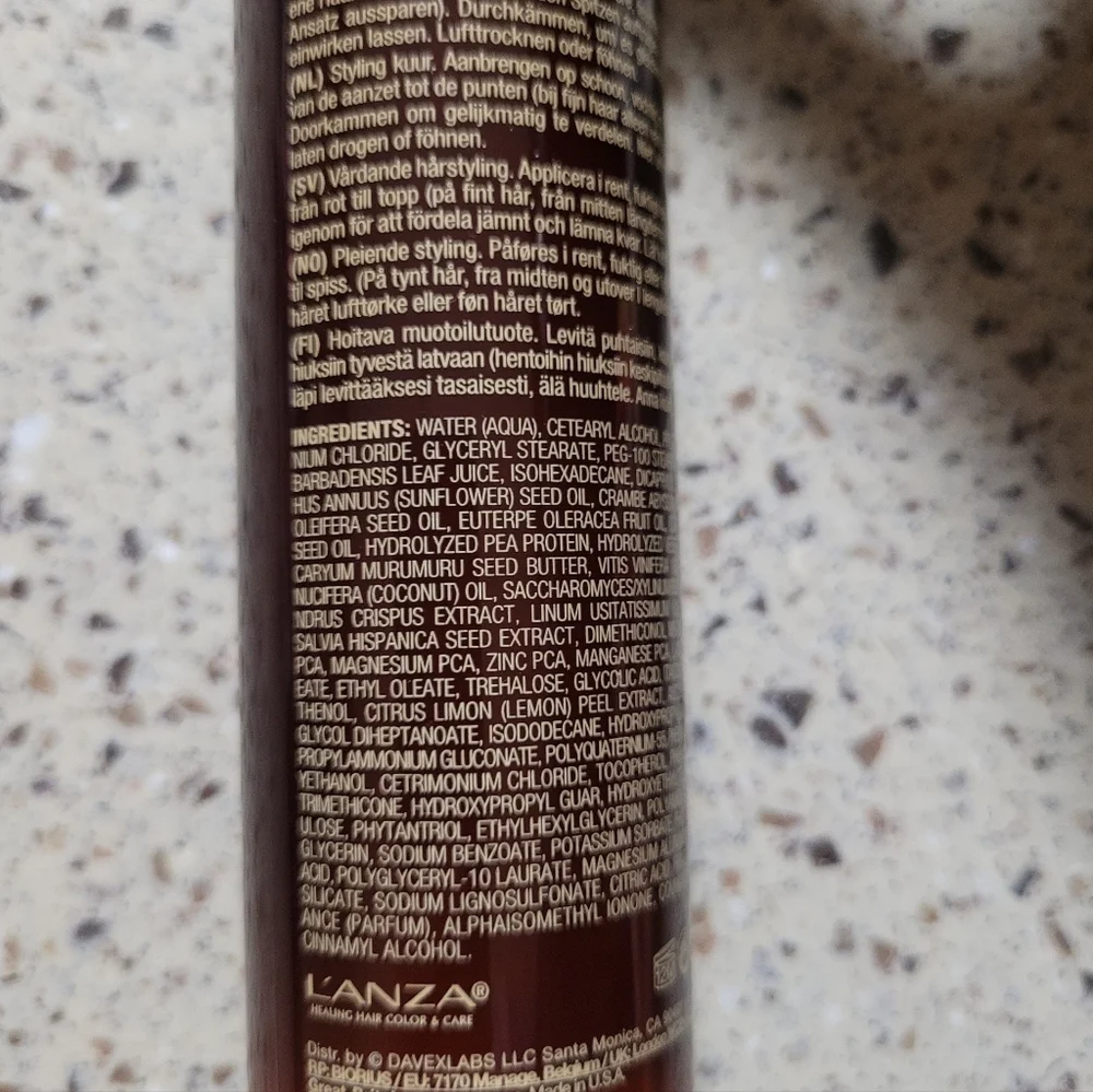 2 L'ANZA Keratin Healing Oil Bond Smoothing Styler 4.7 oz Each Anti Humidity